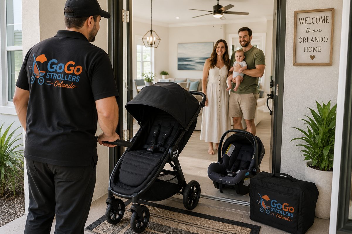 Baby gear delivery to Orlando vacation rental